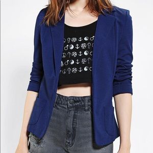 UO sparkle and fade ponte knit blazer